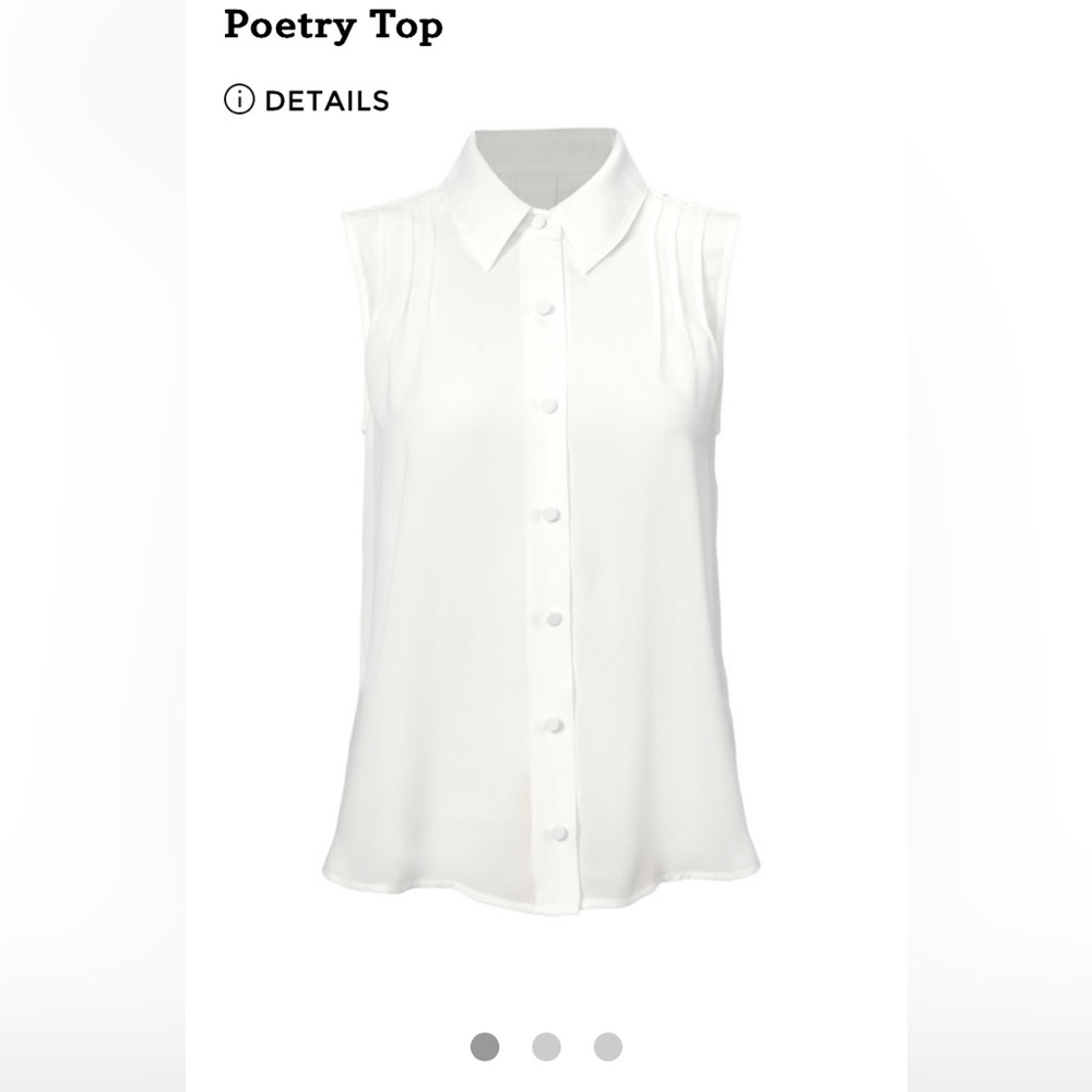 EUC CAbi Poetry top - XL